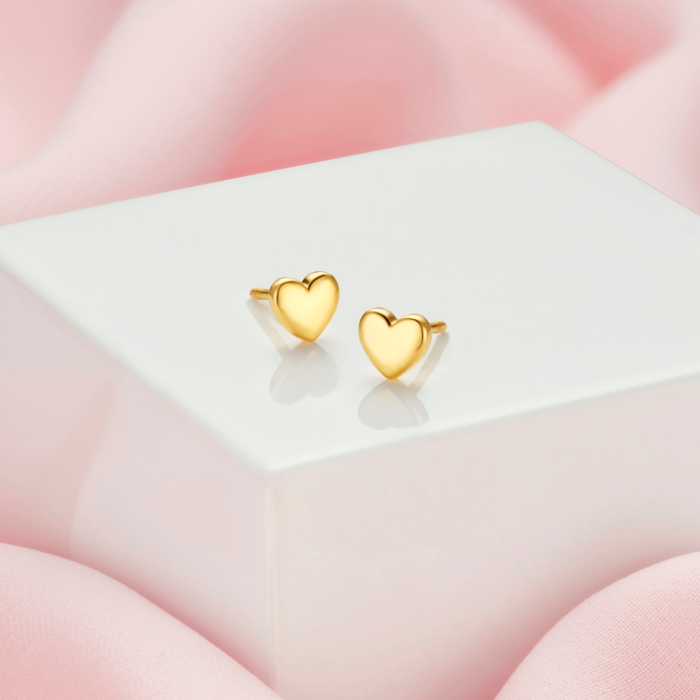 Gold Vermeil My Little Heart Earrings
