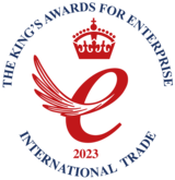 kings award for enterprise logo