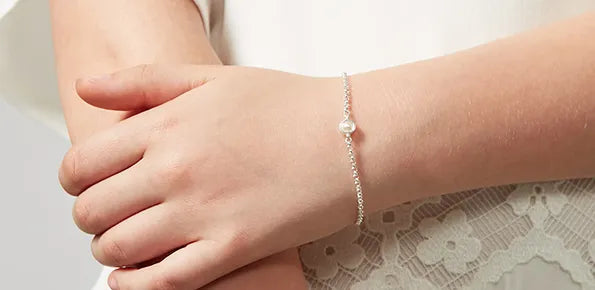 June Birthstone Pearl Children's Jewellery