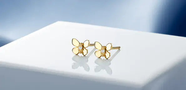 Children's Gold-Plated Earrings