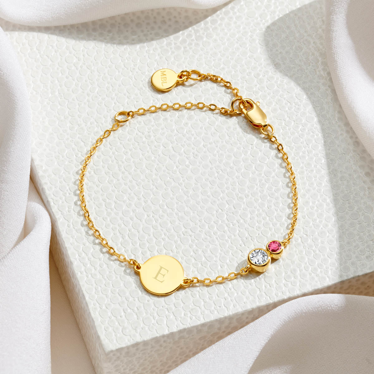 Forever Together Gemstone Bracelet - Gold Vermeil