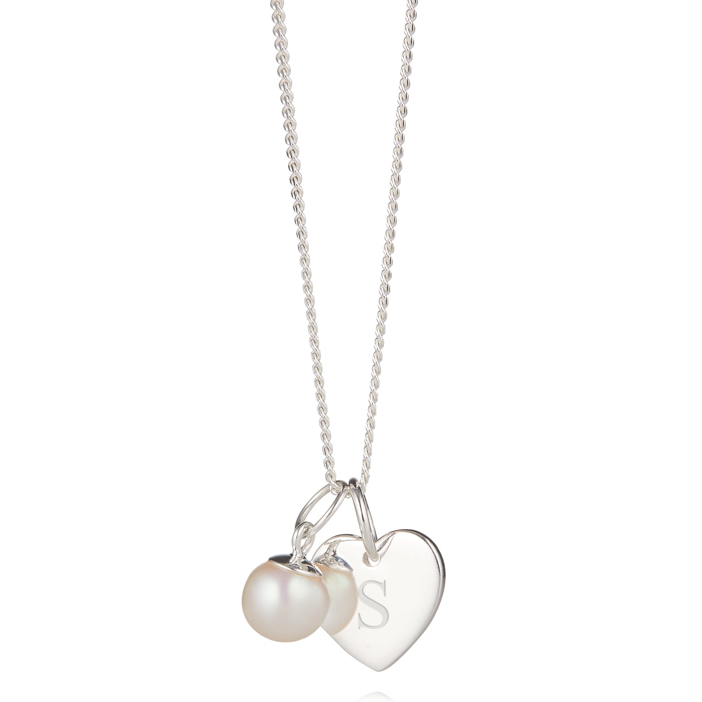 Personalised My First Pearl Heart Gift Set