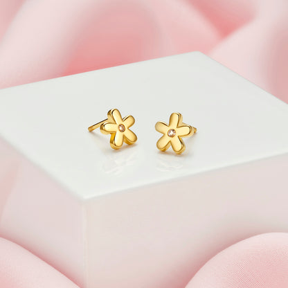 Gold Vermeil My Little Flower Earrings