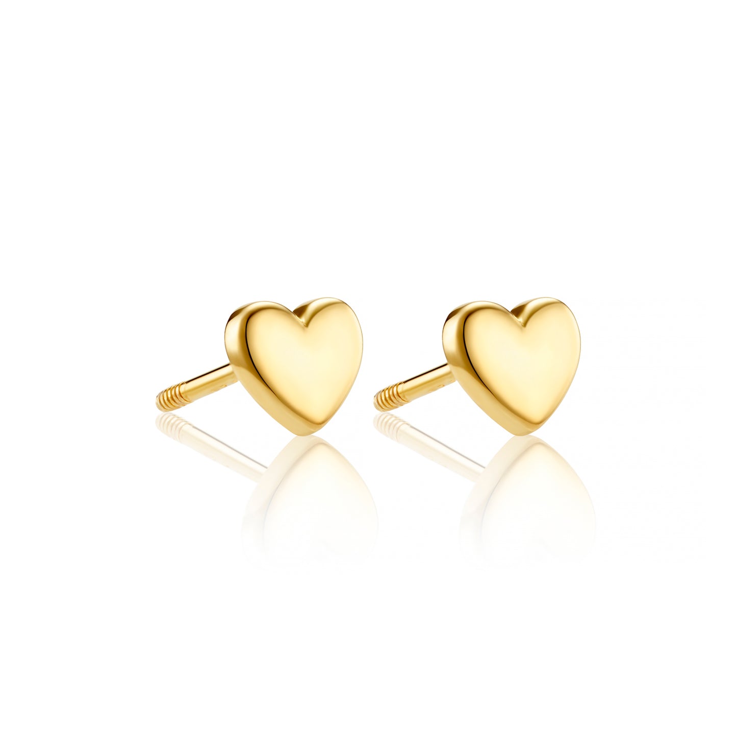 Gold Vermeil My Little Heart Earrings