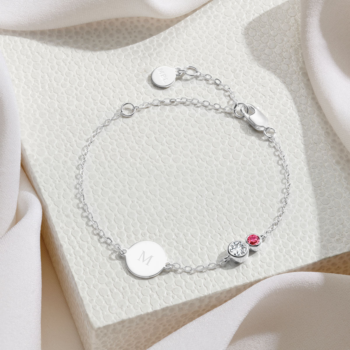 Forever Together Gemstone Bracelet - Sterling Silver