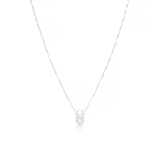 Reindeer Necklace - Sterling Silver