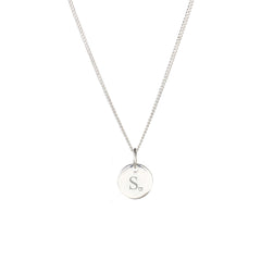 Personalised Her World Necklace - Sterling Silver