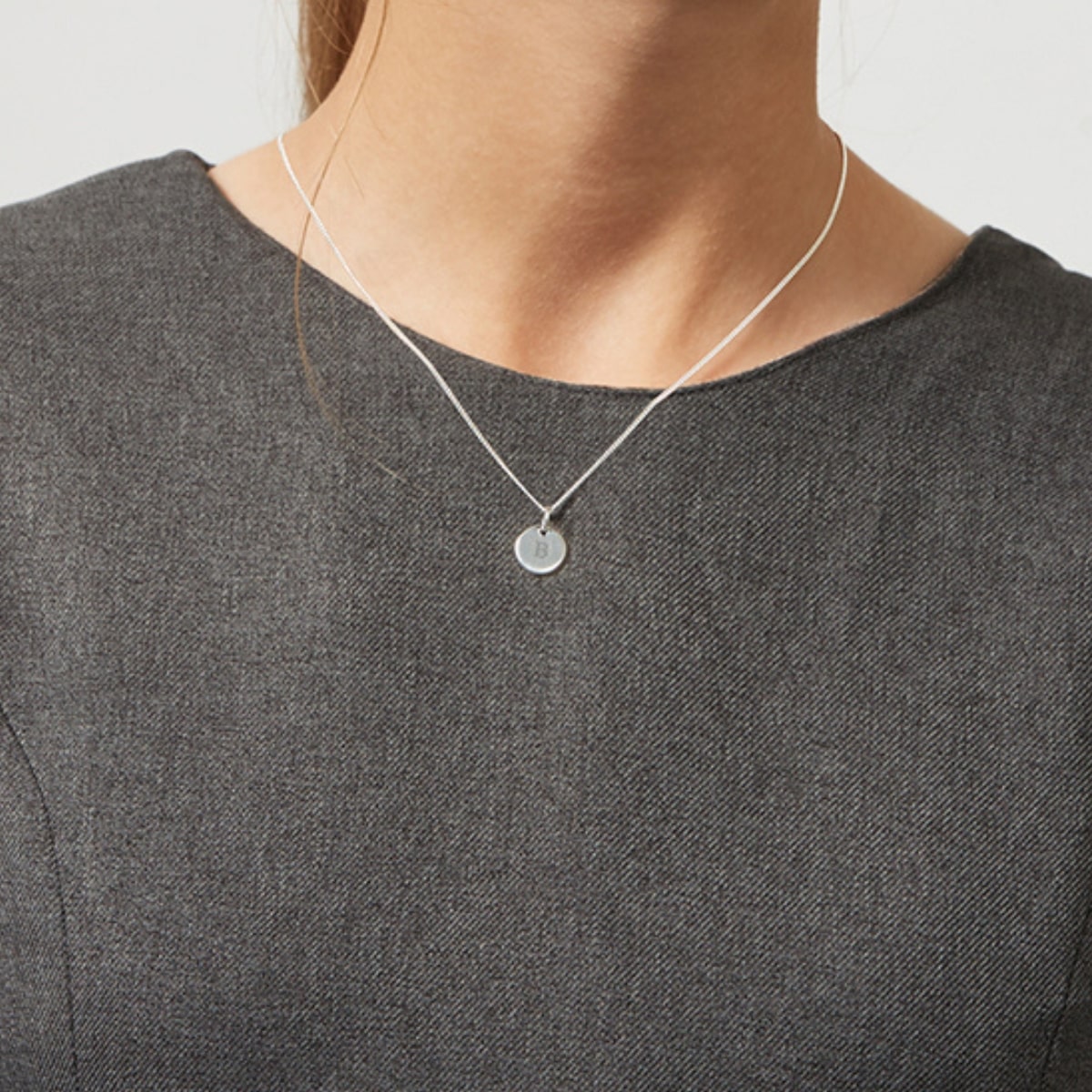Personalised Her World Necklace - Sterling Silver