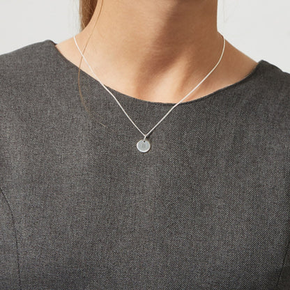 Personalised Her World Necklace - Sterling Silver
