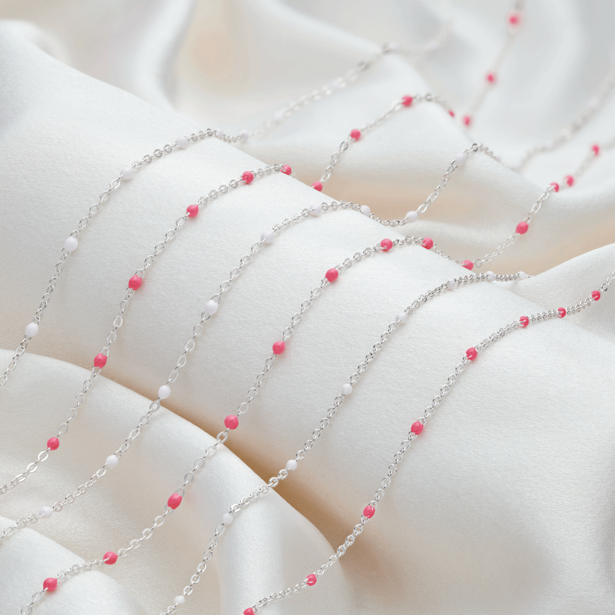 Little Treasure White Necklace - Sterling Silver