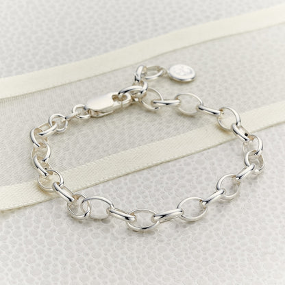Girl's Adjustable Charm Bracelet - Sterling Silver