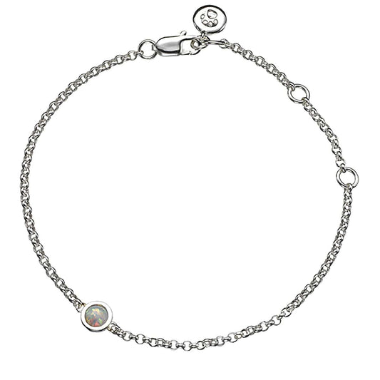 October Birthstone Opal Bracelet