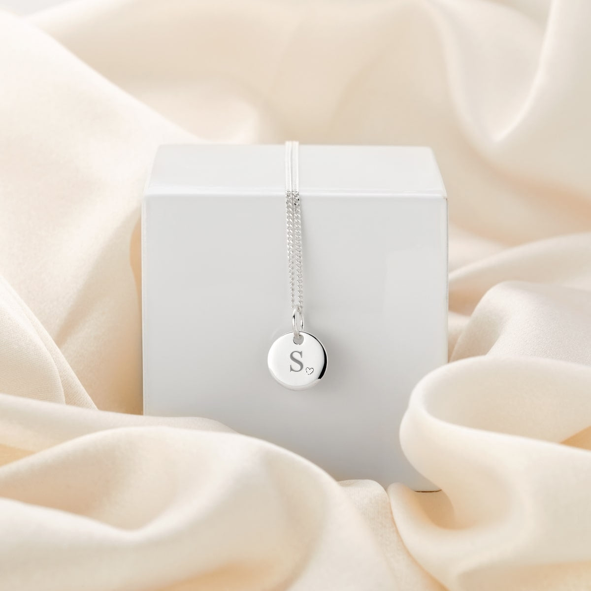 Personalised Her World Necklace - Sterling Silver