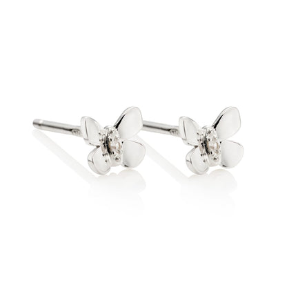 Monarch Butterfly Earrings - Sterling Silver