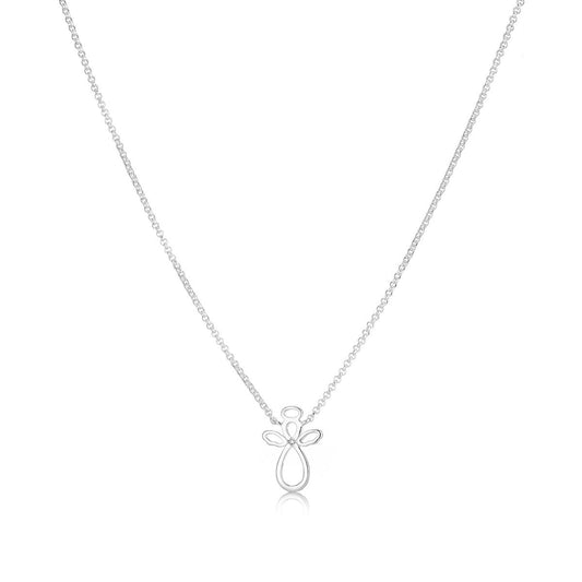 My Guardian Angel Diamond Necklace
