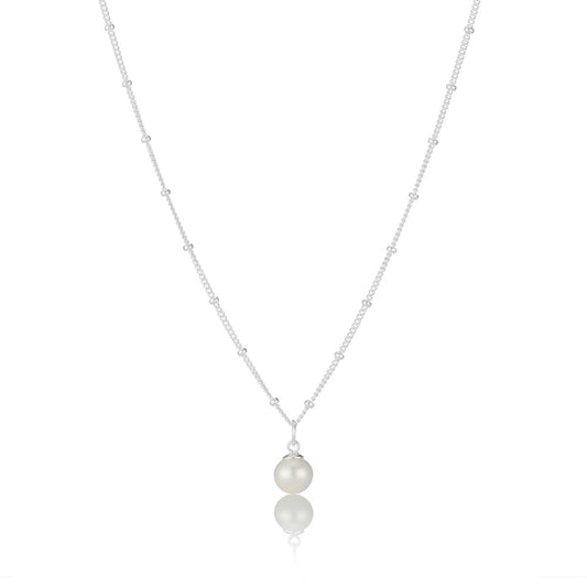 Confetti Pearl Necklace - Sterling Silver