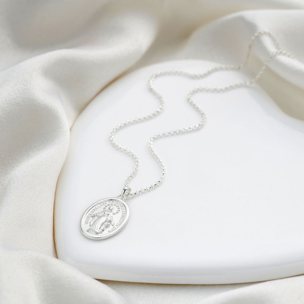 Watch Over Me Necklace — Sterling Silver