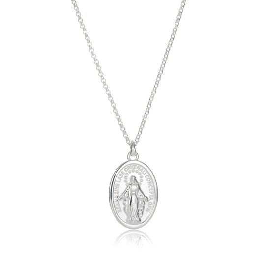 Watch Over Me Necklace — Sterling Silver