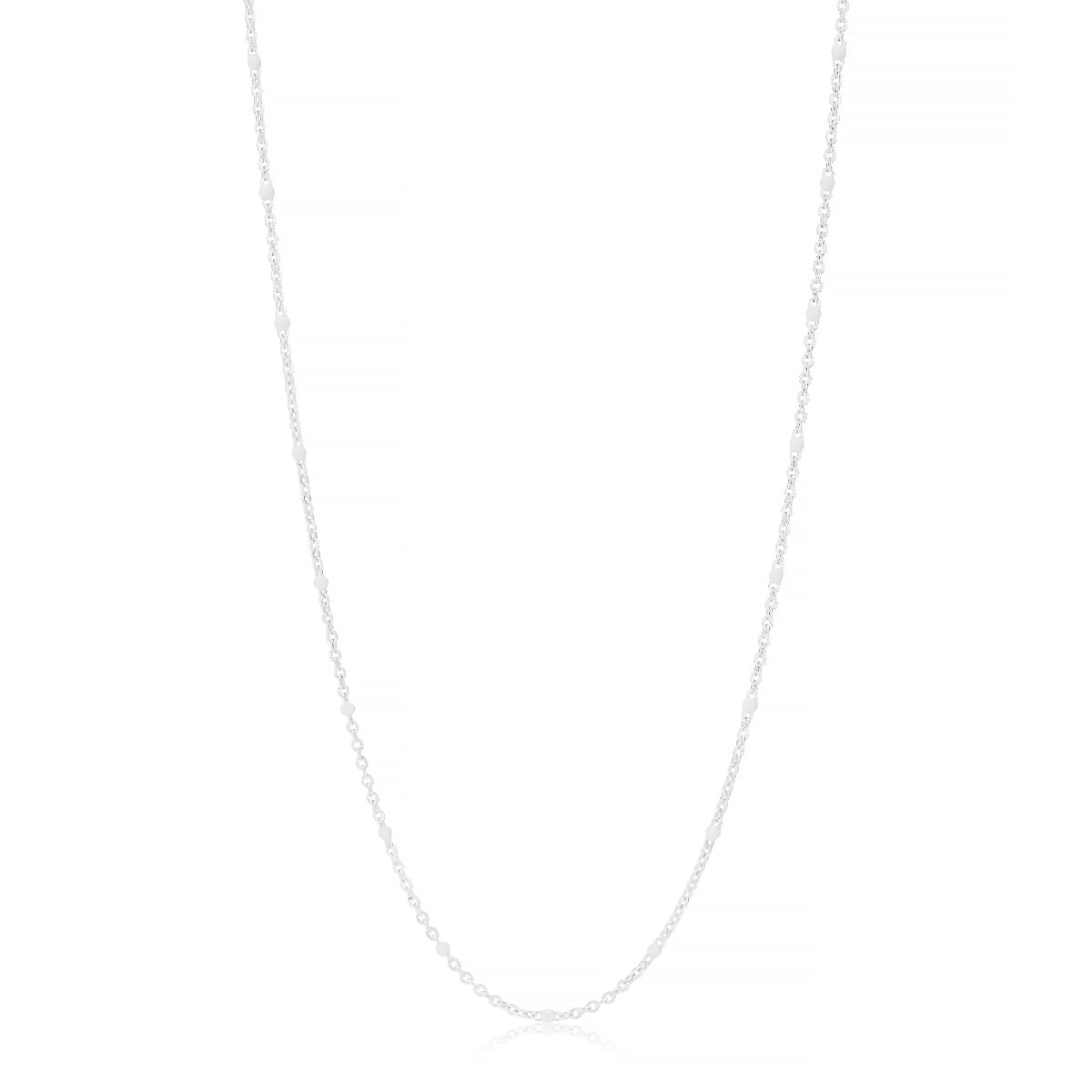 Little Treasure White Necklace - Sterling Silver
