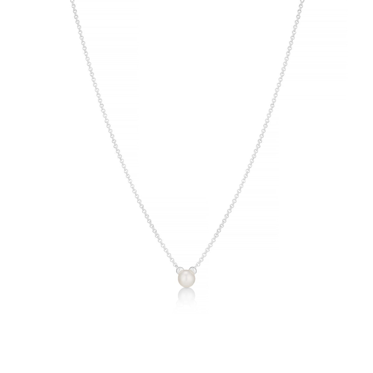 Little Bear Necklace - Sterling Silver