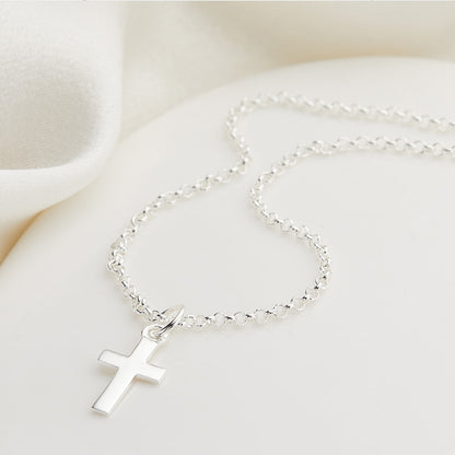 Signature Cross Necklace - Sterling Silver