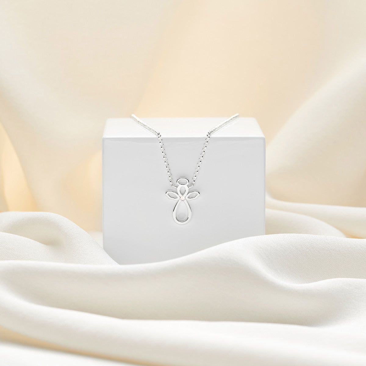Guardian Angel Pearl Necklace