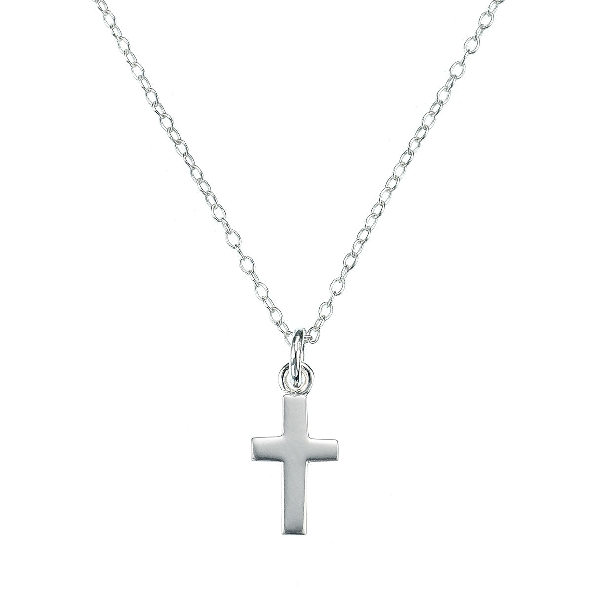 Signature Cross Necklace - Sterling Silver
