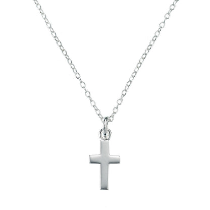 Signature Cross Necklace - Sterling Silver