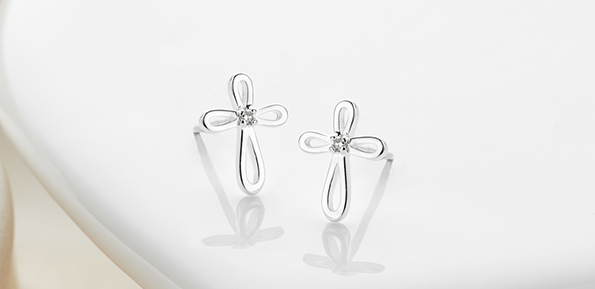 Children's Silver Earrings