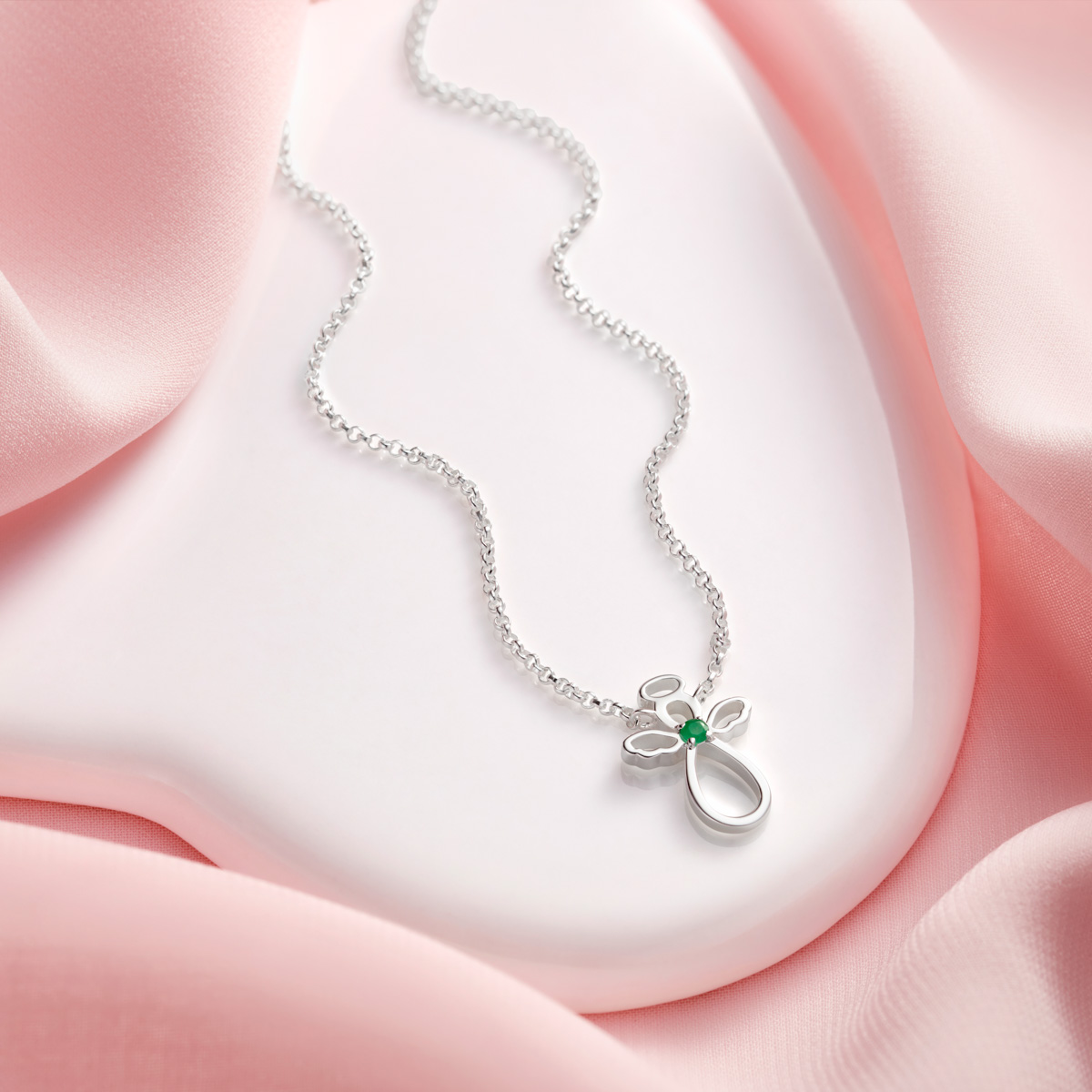 May Birthstone Guardian Angel