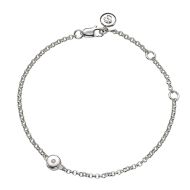 April Birthstone Bracelet - Diamond