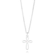 Cherish Pearl Cross Necklace