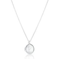 Personalised Secret Message Diamond Locket Necklace 
