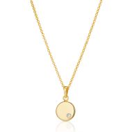 Gold Vermeil Heirloom Diamond Necklace