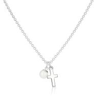 Christening Cross Necklace