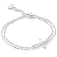 Cherish Diamond Cross Bracelet