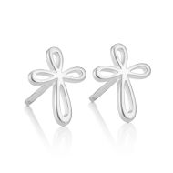 Cherish Signature Cross Earrings