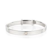 Personalized Baby Bangle — Forever Diamond