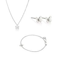 Signature White Topaz Monarch Butterfly Gift Set