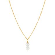 Gold Vermeil Confetti Pearl Necklace