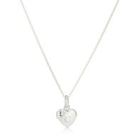 Personalized March Aquamarine Birthstone Locket Necklace