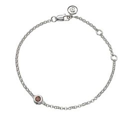 ★rosemont★ SILVER bracelet (January birthstone) RC0341 january-birthstone-bracelet.jpg