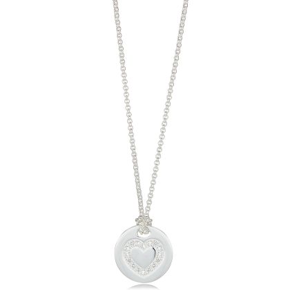 Personalised Angel of Mine Heart Necklace