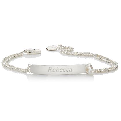 Baby's First Pearl Christening Bracelet