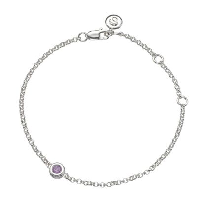 February Birthstone Bracelet