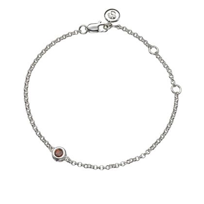 January Birthstone Bracelet