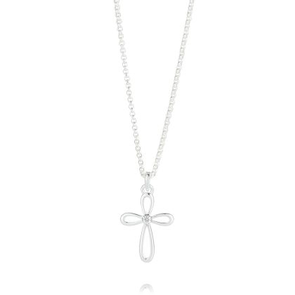 Cherish Diamond Cross Necklace