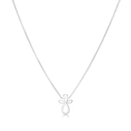 Sterling Silver My Guardian Angel Necklace