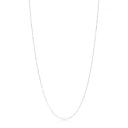 Little Treasure White Sterling Silver Necklace