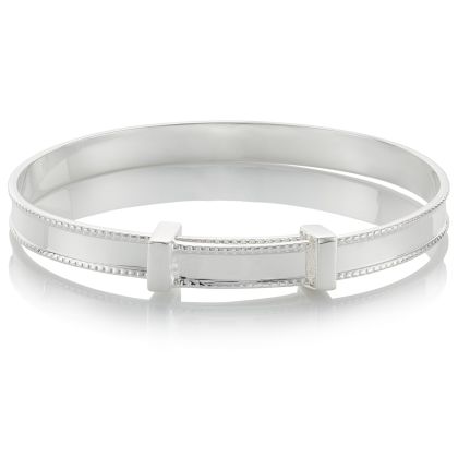 Heritage Christening Bangle 